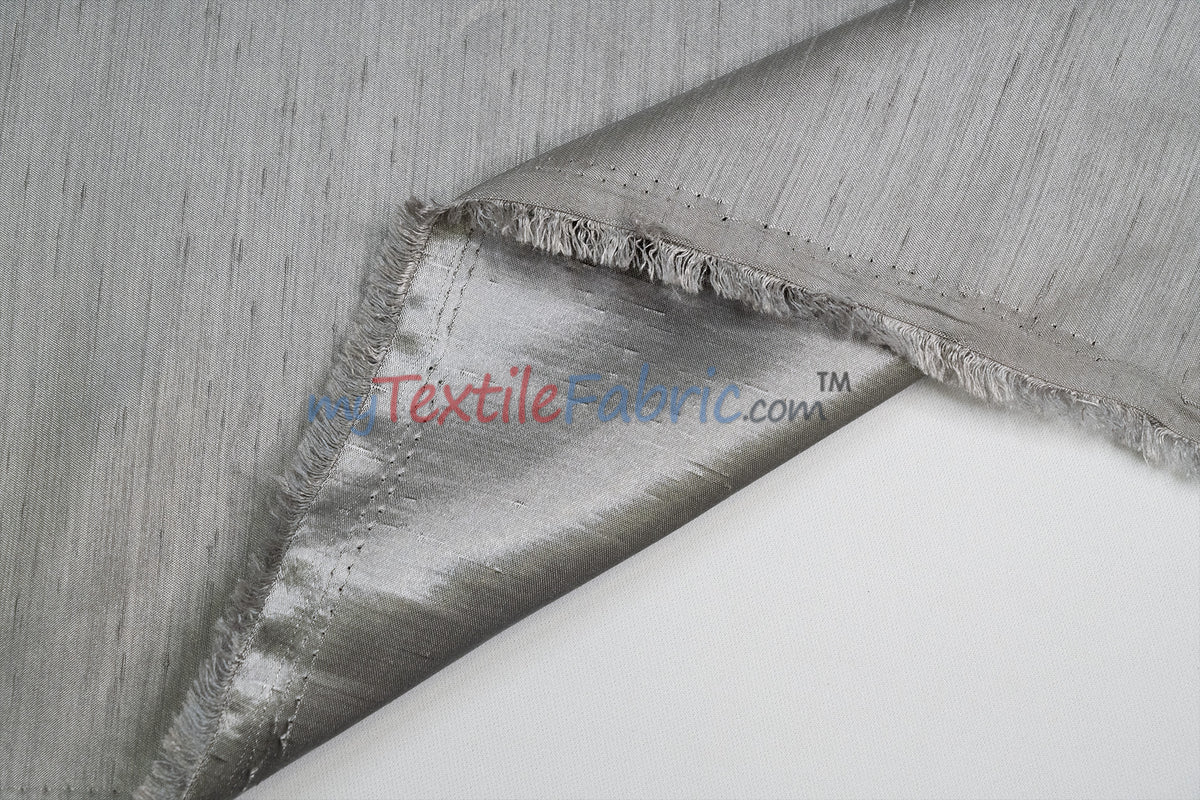 Shantung Satin Fabric | Satin Dupioni Silk Fabric | 60" Wide | Multiple Colors | Yards & Bolts