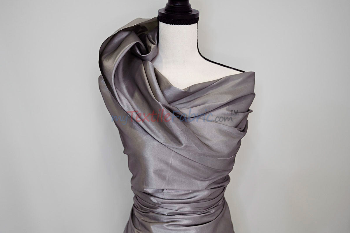Taffeta Fabric | Two Tone Taffeta Fabric | Non Stretch Taffeta | 60" Wide | Multiple Solid Colors