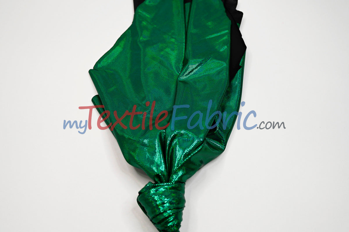 4 Way Stretch Dancewear Fabric | Moonlight Hologram Spandex | 58/60" Wide | Multiple Colors |