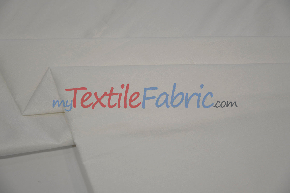 Polyester Silk Fabric | Faux Silk | Polyester Dupioni Fabric Yards & Bolts | 54" Wide | Multiple Colors
