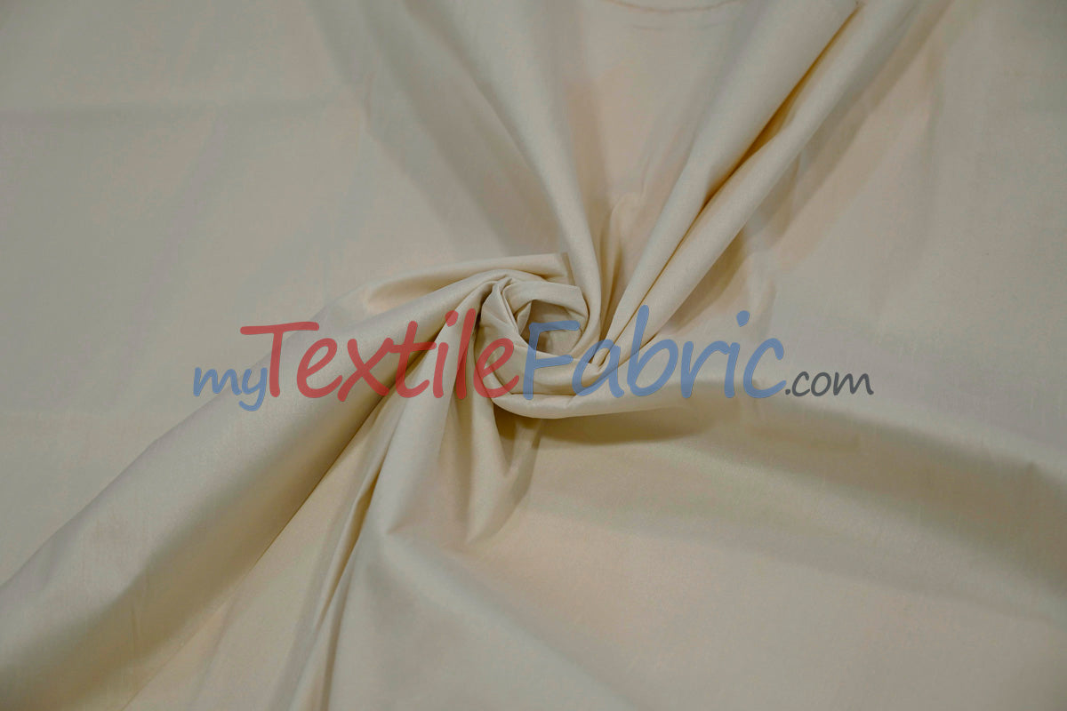 Polyester Silk Fabric | Faux Silk | Polyester Dupioni Fabric Yards & Bolts | 54" Wide | Multiple Colors