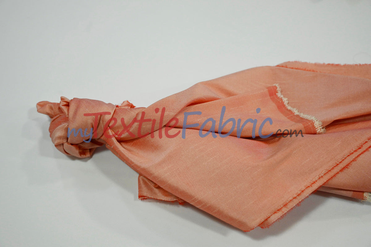 Polyester Silk Fabric | Faux Silk | Polyester Dupioni Fabric Yards & Bolts | 54" Wide | Multiple Colors