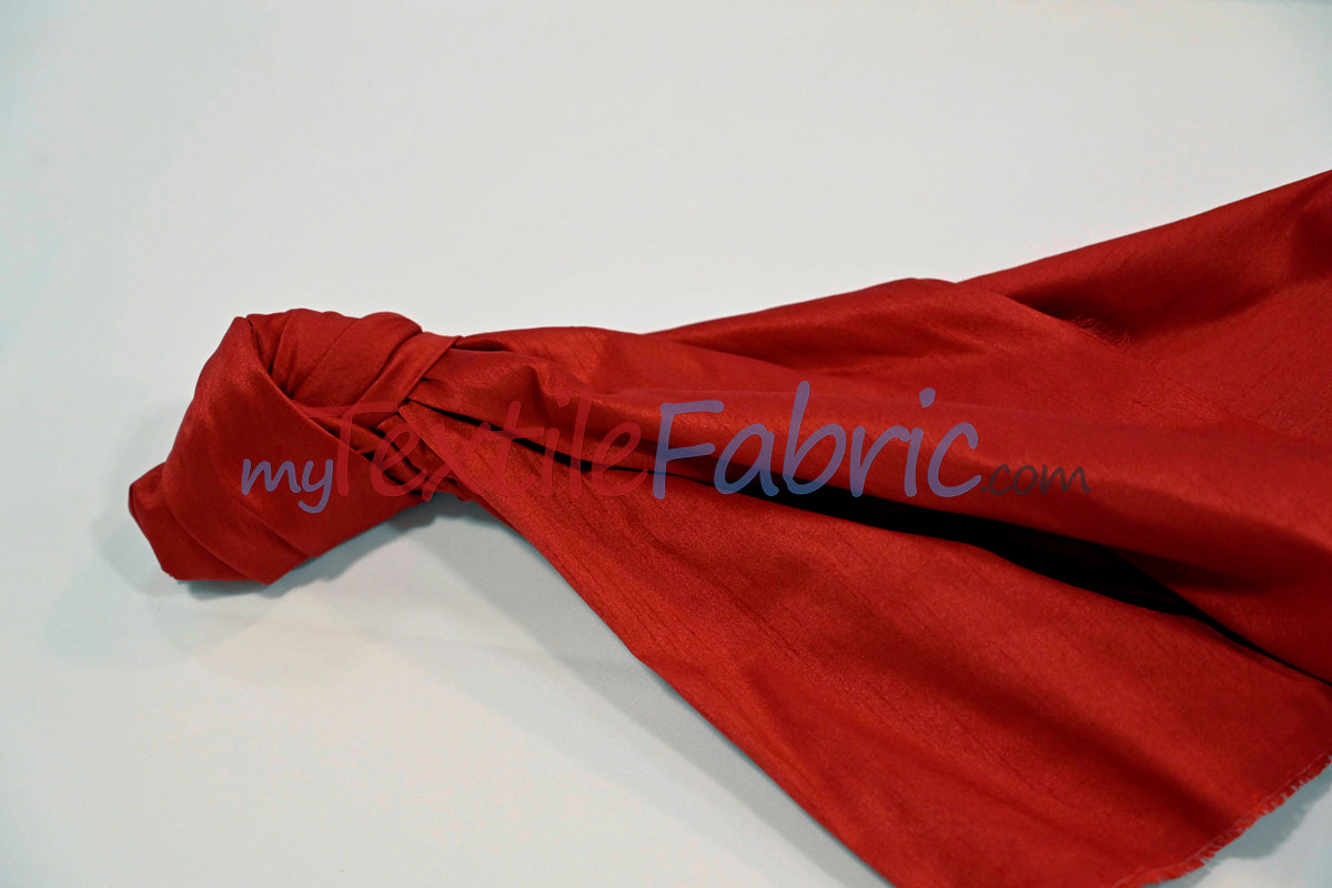 Polyester Silk Fabric | Faux Silk | Polyester Dupioni Fabric Yards & Bolts | 54" Wide | Multiple Colors