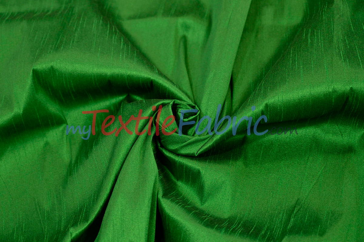 Polyester Silk Fabric | Faux Silk | Polyester Dupioni Fabric Yards & Bolts | 54" Wide | Multiple Colors