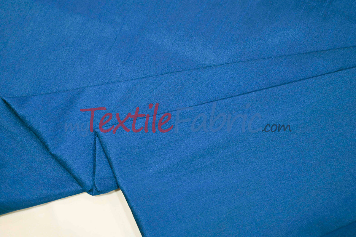 Polyester Silk Fabric | Faux Silk | Polyester Dupioni Fabric Yards & Bolts | 54" Wide | Multiple Colors