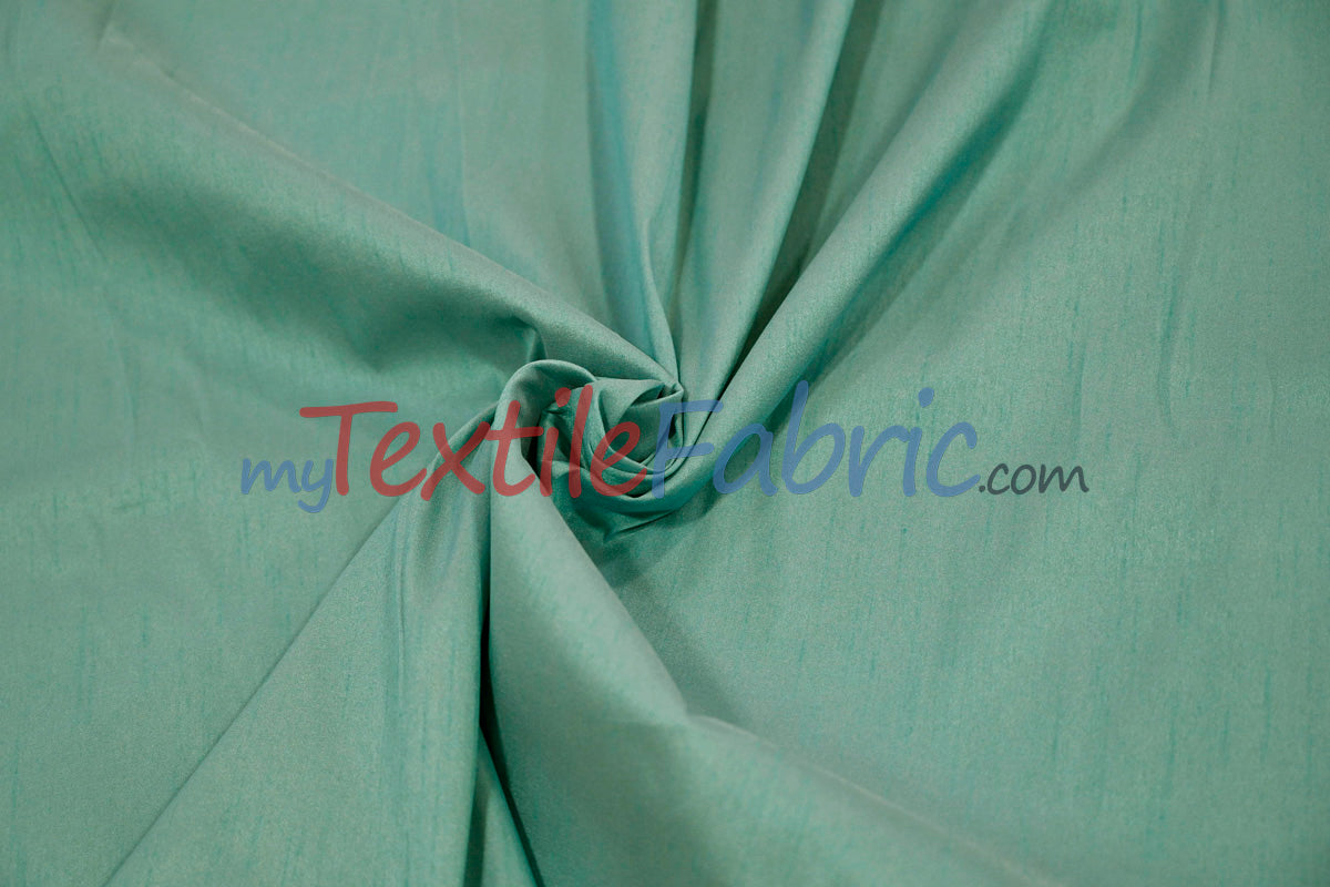 Polyester Silk Fabric | Faux Silk | Polyester Dupioni Fabric Yards & Bolts | 54" Wide | Multiple Colors