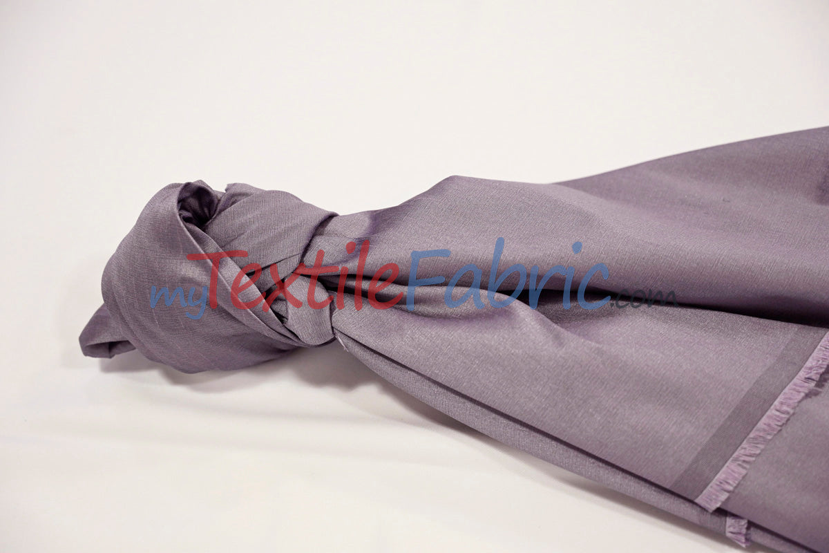 Polyester Silk Fabric | Faux Silk | Polyester Dupioni Fabric Yards & Bolts | 54" Wide | Multiple Colors