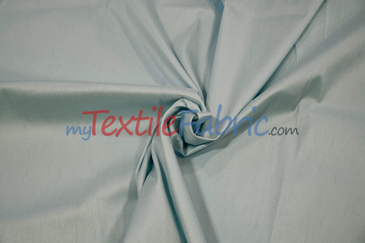 Polyester Silk Fabric | Faux Silk | Polyester Dupioni Fabric Yards & Bolts | 54" Wide | Multiple Colors