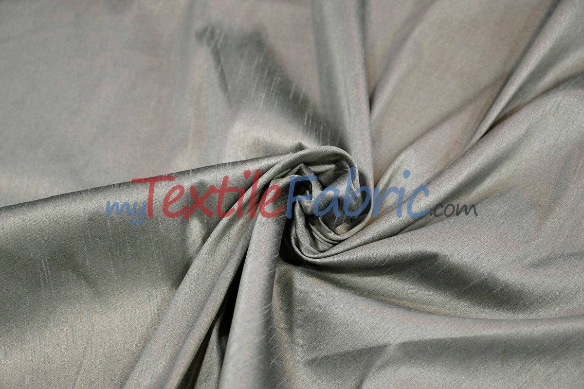 Polyester Silk Fabric | Faux Silk | Polyester Dupioni Fabric Yards & Bolts | 54" Wide | Multiple Colors