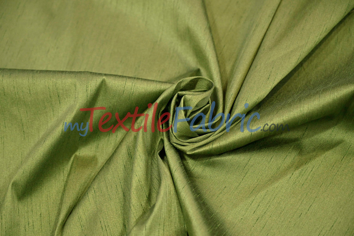 Polyester Silk Fabric | Faux Silk | Polyester Dupioni Fabric Yards & Bolts | 54" Wide | Multiple Colors