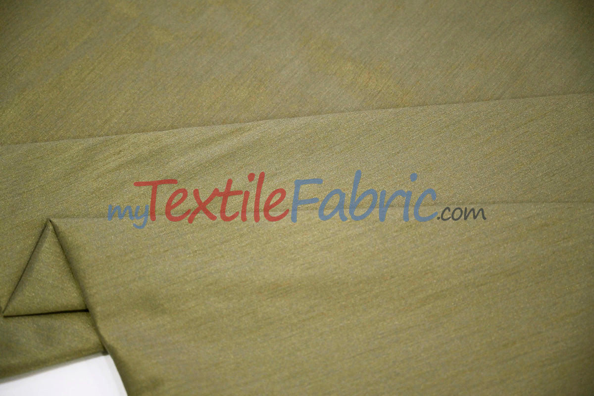 Polyester Silk Fabric | Faux Silk | Polyester Dupioni Fabric Yards & Bolts | 54" Wide | Multiple Colors