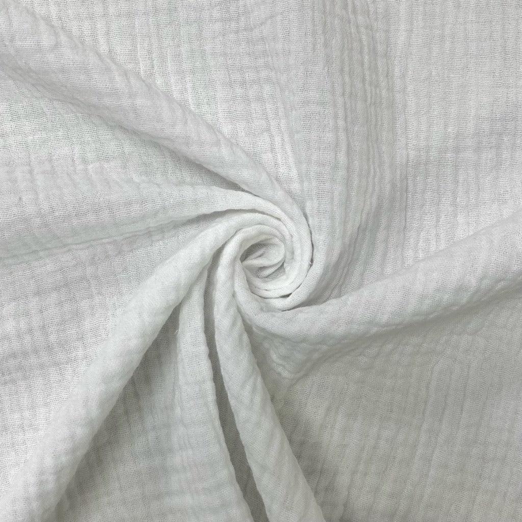 Double Layer Cotton Gauze Fabric | Soft Double Layer Muslin | 48" Wide | Double Cotton Gauze Fabric |