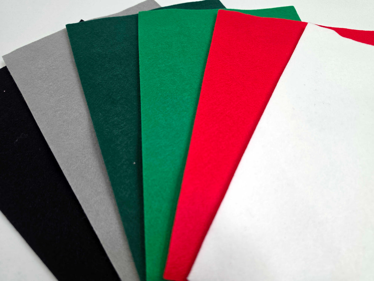 Premium Craft Felt Fabric | 72" Wide | Recycled Polyester | Kids Crafts, Apparel, Footwear & Tents | 5 Colors |