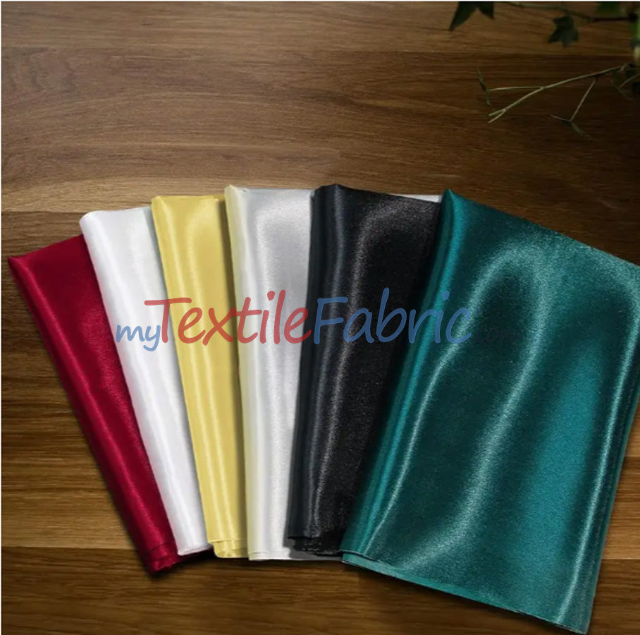 Beverly Duchess Satin Fabric | 60” Wide | Smooth, Lustrous Finish for Gowns & Formalwear