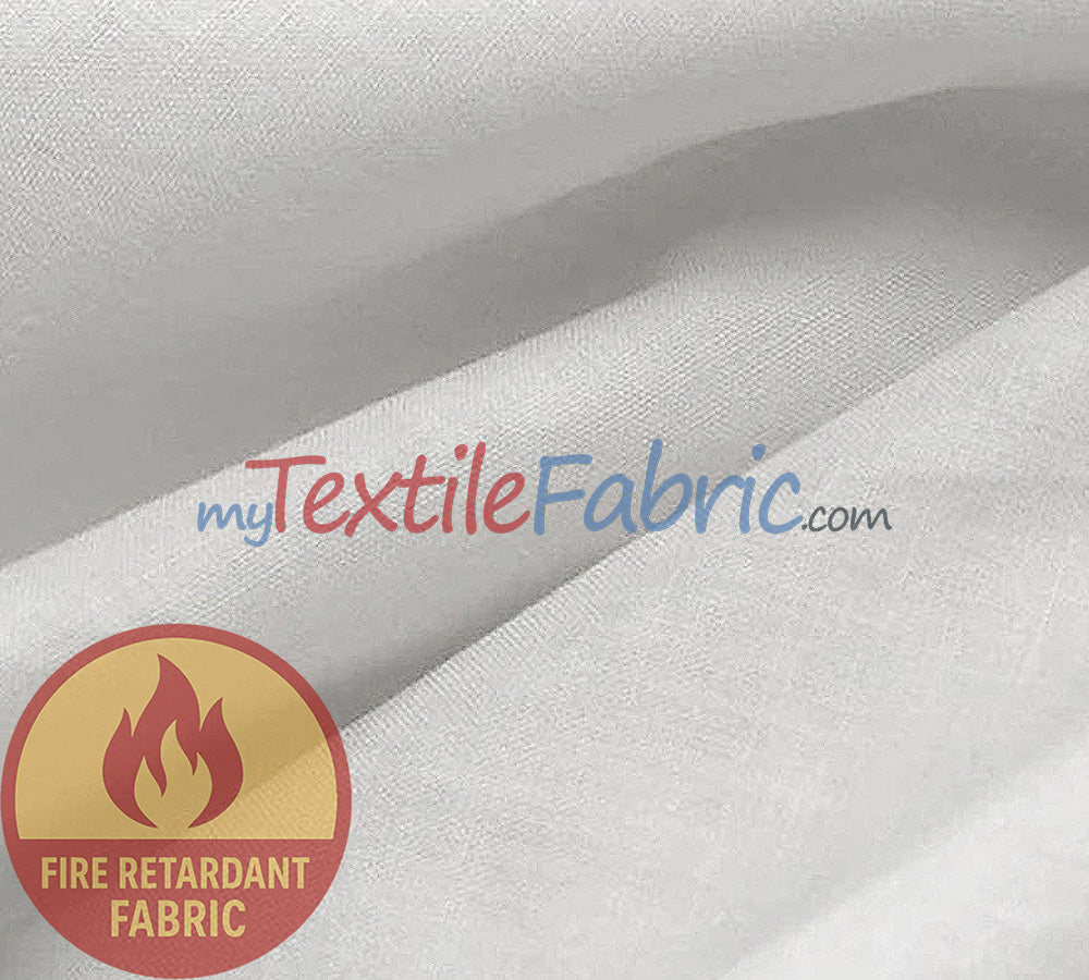 120” Fire Retardant Bleached White Muslin | Extra-Wide Cotton Fabric for Backdrops, Drapery & Theatrical Use