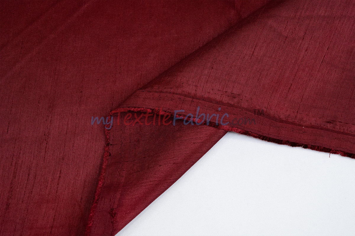 IFR Extra Wide Dupioni Silk | 100% Polyester Faux Dupioni Fabric | 120" Wide | Multiple Colors |