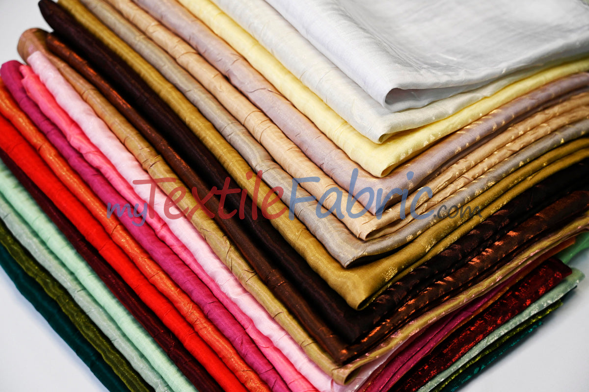 Iridescent Crush Shimmer Fabric | Iridescent Fabric | 54" Wide | Multiple Colors | Yards & Bolts