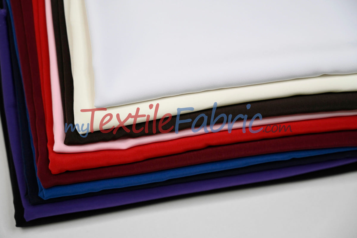 Peachskin Fabric | Polyester Peach Skin Fabric | 60" Wide | Suiting, Garments, Uniforms, Apparel |