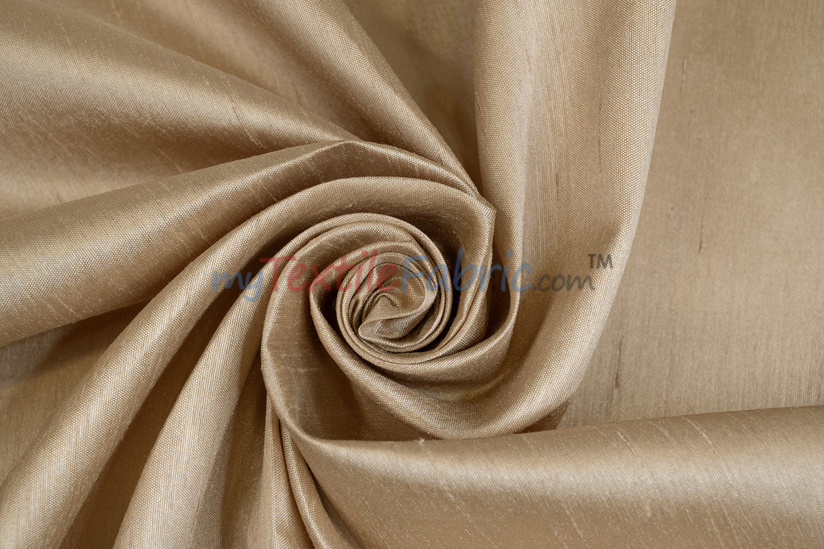 IFR Extra Wide Dupioni Silk | 100% Polyester Faux Dupioni Fabric | 120" Wide | Multiple Colors |