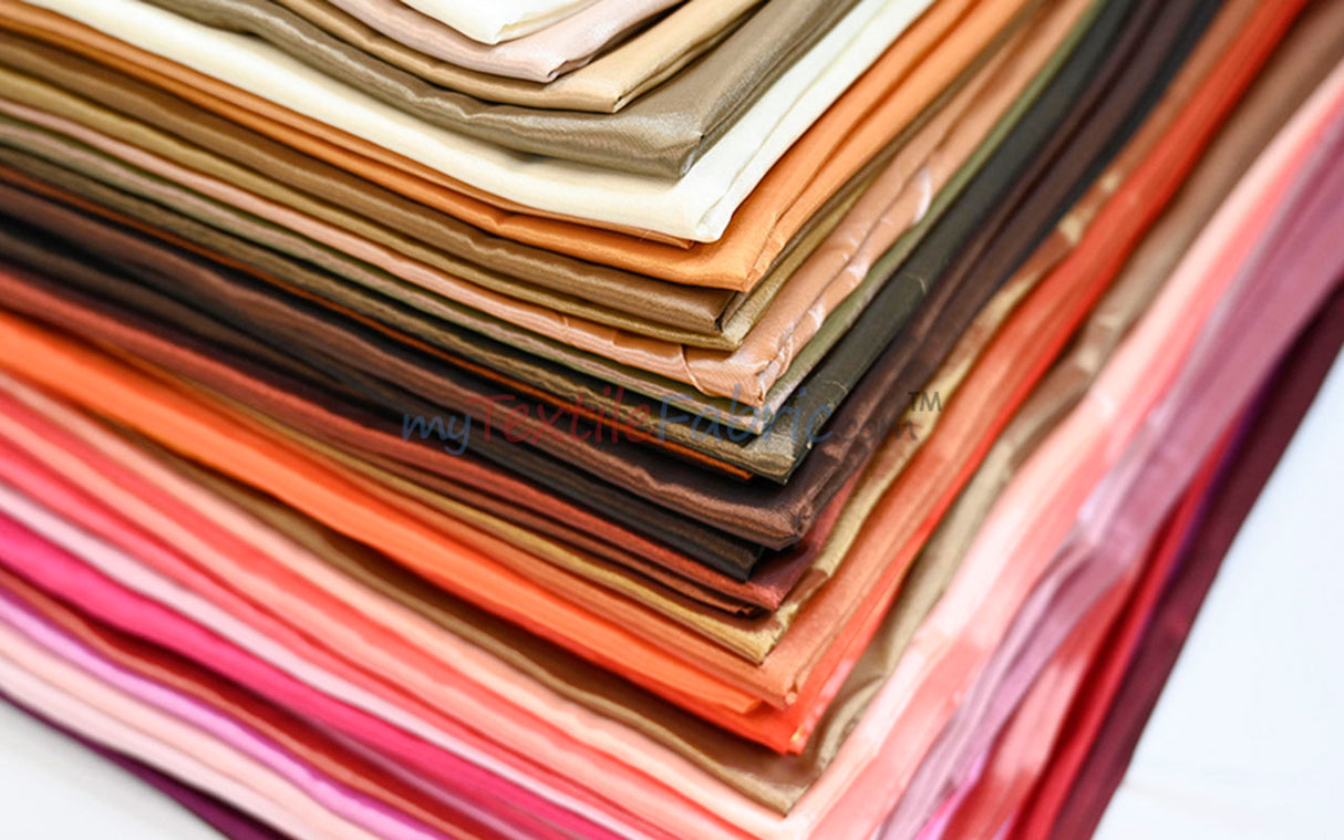 Taffeta Fabric | Two Tone Taffeta Fabric | Non Stretch Taffeta | 60" Wide | Multiple Solid Colors