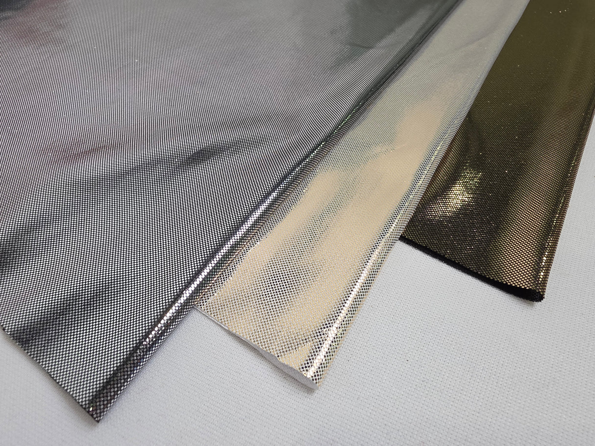 Soft Liquid Lame Stretch Fabric | 40" Cuttable | Costume, Clothing, Crafts, Decor, Scarfs | Multiple Colors |
