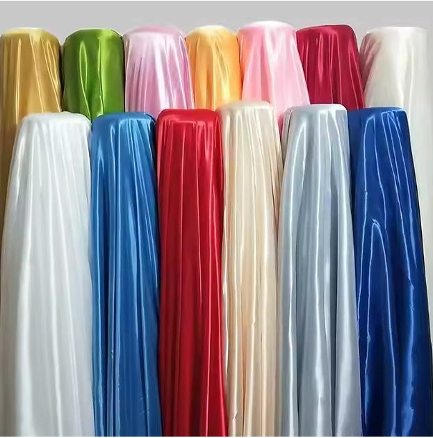 Silky Soft Medium Satin Fabric | Lightweight Event Drapery Satin | 60" Wide | Economic Satin by the Wholesale Bolt
