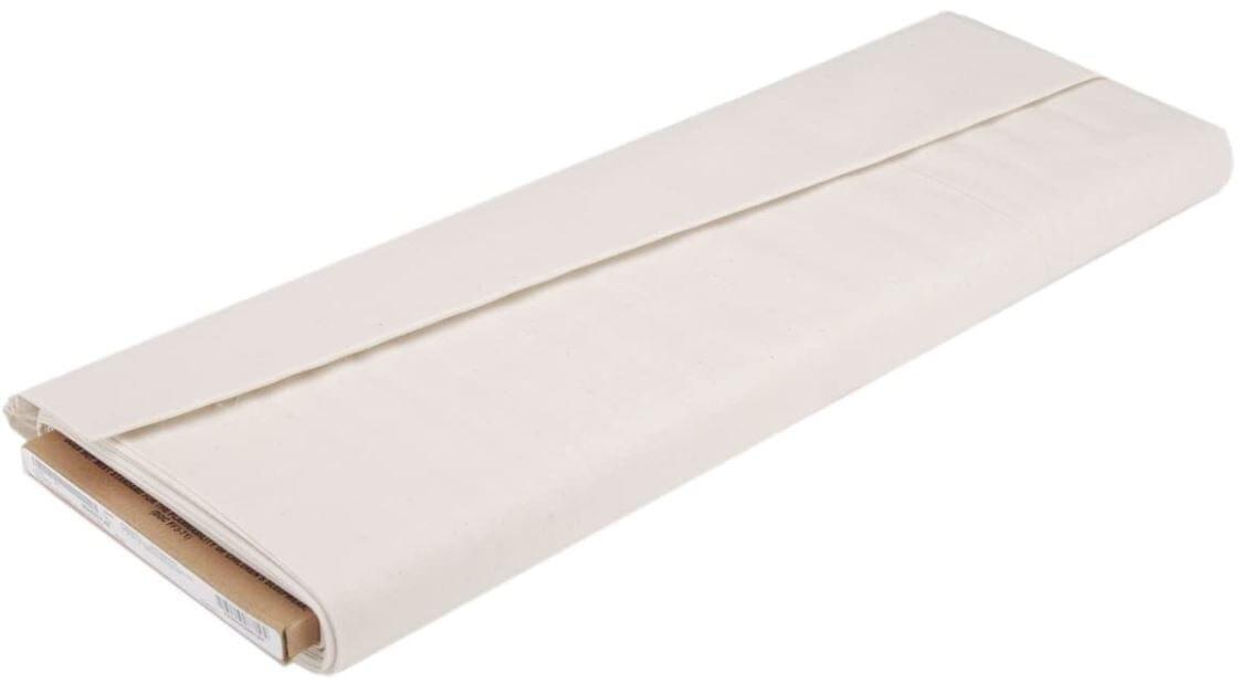 Extra Wide 100% Cotton Muslin | Unbleached Natural Color | 120" Wide | Natural Color | newtextilefabric Bolts