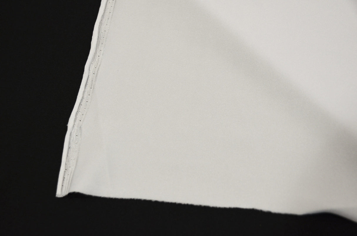 Yoga Spandex Fabric | 60" Wide | Active Wear and Sportswear Fabric | Poly Spandex for Digital Printing | Slight Sheen 4 Way Stretch Knit | White and Black Color | Fabric mytextilefabric