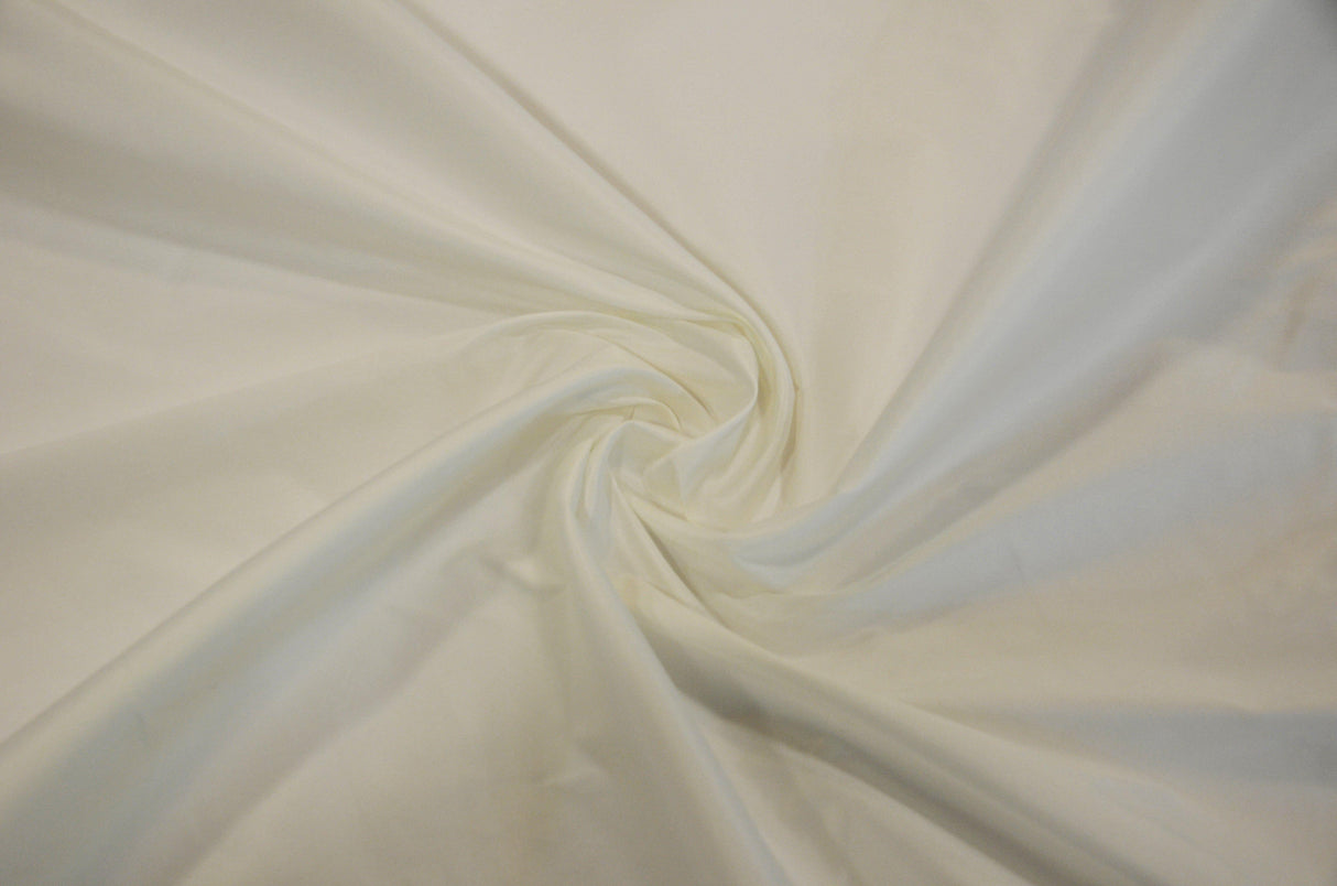 Polyester Silk Taffeta Fabric | Soft Polyester Taffeta Dupioni Fabric by the Yard | 54" Wide | Dresses, Curtain, Cosplay, Costume | Fabric mytextilefabric Yards Ivory