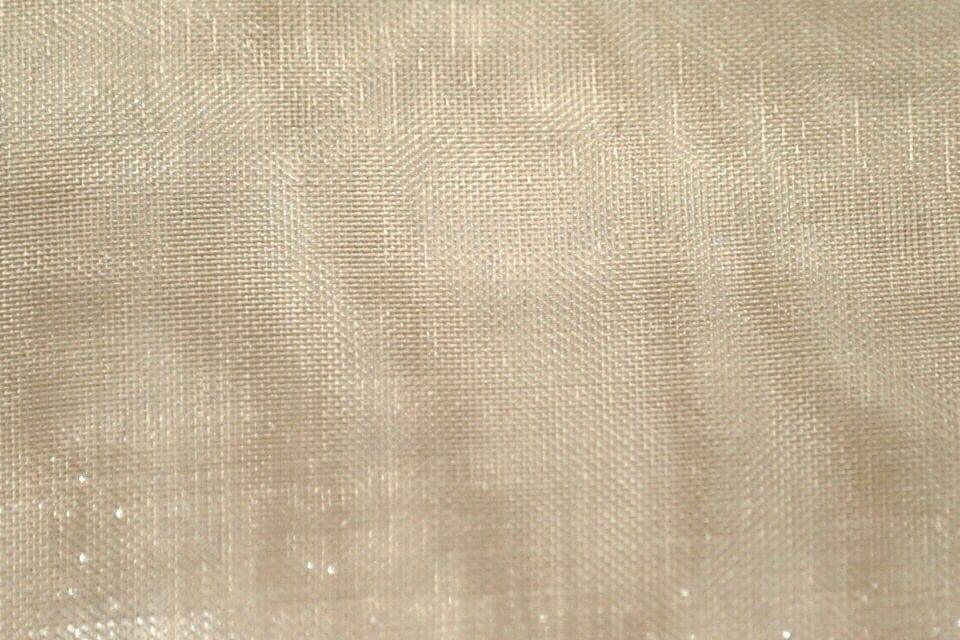 USA Made | Organza Chair Sashes | 8" x 108" Size | Pack of 50 | Multiple Colors | Organza Chair Ties Made in Los Angeles | newtextilefabric Champagne