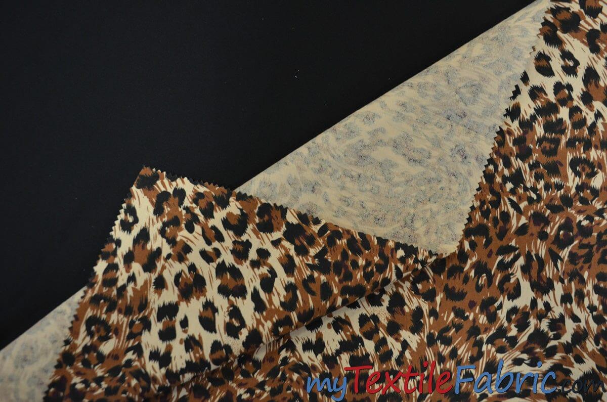 Small Cheetah Cotton Print Fabric | 100% Cotton Animal Print | 60" Wide | Fabric mytextilefabric
