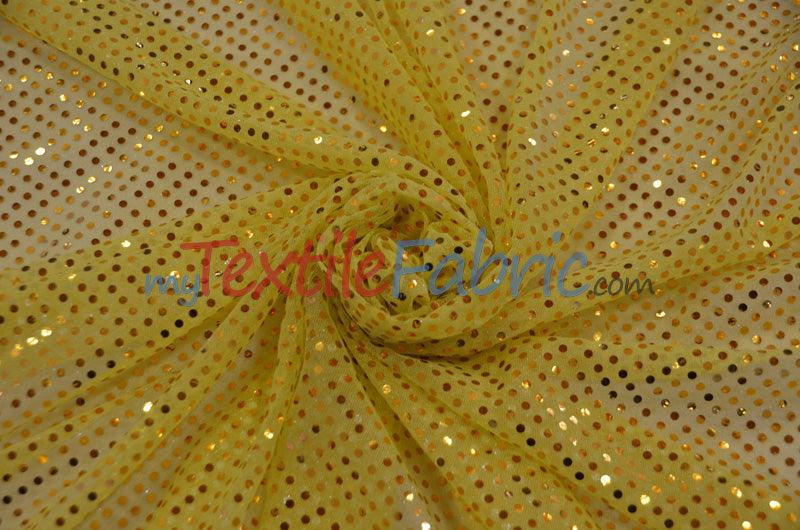 Confetti Dot Sequins Fabric | 3mm Sequins Fabric | 45" Wide | Glued 3mm Sequins Fabric | Costume Cosplay Fashion Decoration |