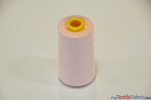 Load image into Gallery viewer, All Purpose Polyester Thread | 6000 Yard Spool | 50 + Colors Available | My Textile Fabric Pink 
