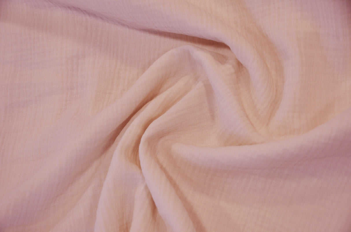 Double Layer Cotton Gauze Fabric | Soft Double Layer Muslin | 48" Wide | Double Cotton Gauze Fabric | Fabric mytextilefabric