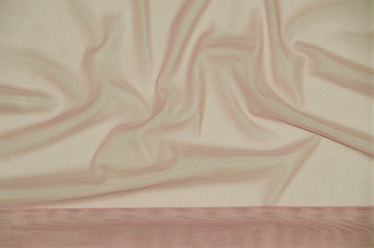 Super Soft Power Mesh Spandex | 20% Spandex | 60" Wide | 4 Way Stretch | Multiple Colors | Fabric mytextilefabric Yards Blush Pink