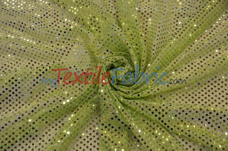 Confetti Dot Sequins Fabric | 3mm Sequins Fabric | 45" Wide | Glued 3mm Sequins Fabric | Costume Cosplay Fashion Decoration |