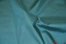 Load image into Gallery viewer, Polyester Cotton Broadcloth Fabric | 60&quot; Wide | Solid Colors | Continuous Yards | Multiple Colors | Fabric mytextilefabric Yards Teal 
