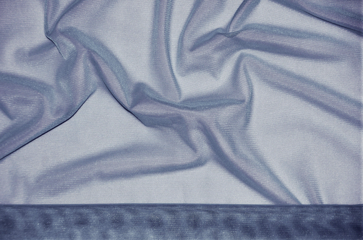 Super Soft Power Mesh Spandex | 20% Spandex | 60" Wide | 4 Way Stretch | Multiple Colors | Fabric mytextilefabric Yards Navy Blue