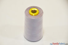 Load image into Gallery viewer, All Purpose Polyester Thread | 6000 Yard Spool | 50 + Colors Available | My Textile Fabric Lavender 
