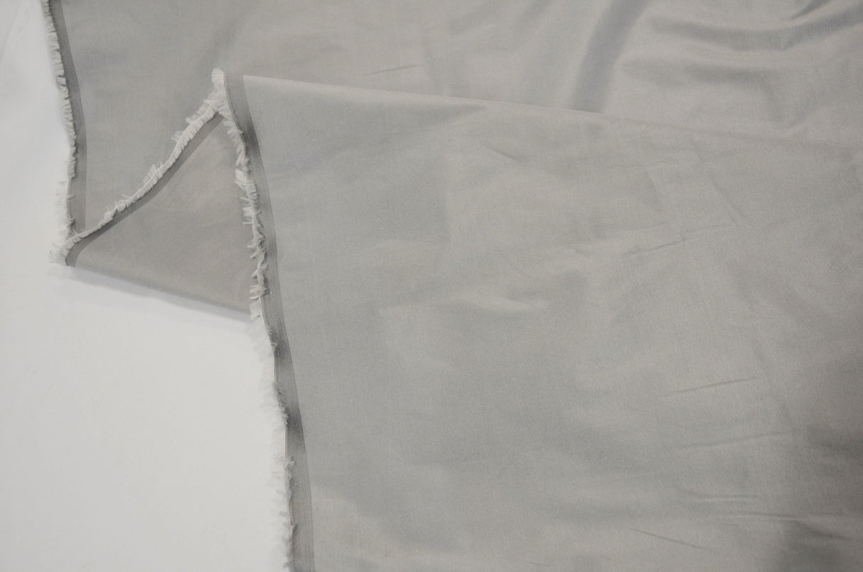 Polyester Silk Taffeta Fabric | Soft Polyester Taffeta Dupioni Fabric by the Yard | 54" Wide | Dresses, Curtain, Cosplay, Costume | Fabric mytextilefabric 3"x3" Sample Swatch Silver