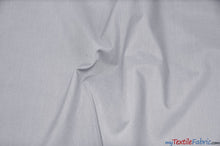 Load image into Gallery viewer, Polyester Cotton Broadcloth Fabric | 60&quot; Wide | Solid Colors | Continuous Yards | Multiple Colors | Fabric mytextilefabric Yards Silver 
