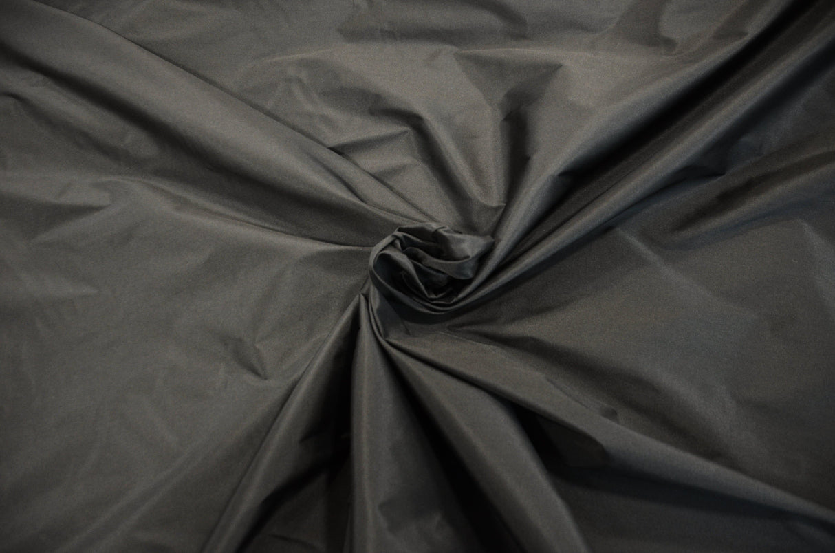 Polyester Silk Taffeta Fabric | Soft Polyester Taffeta Dupioni Fabric by the Yard | 54" Wide | Dresses, Curtain, Cosplay, Costume | Fabric mytextilefabric Yards Black