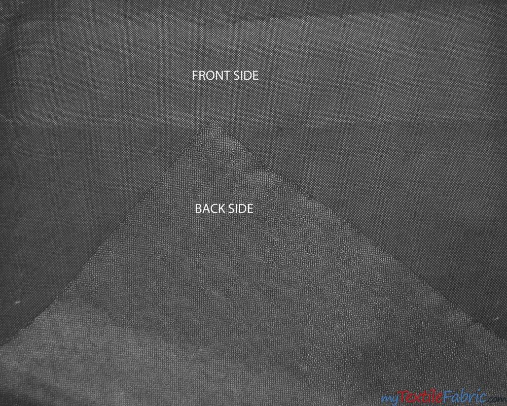 Black and White Fusing Fabric | Fusible Interfacing | Medium Weight | 60" Wide | Iron on Woven | My Textile Fabric