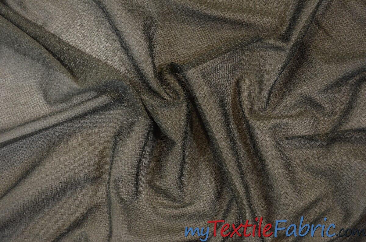 Lightweight Iron on Tricot Fusible Interfacing Interlining | Glued Tricot Fusing Fabric | 60" Wide | Fusible | White and Black | Fabric mytextilefabric Yards Black