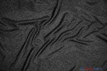 Load image into Gallery viewer, Vintage Linen Fabric | Imitation Burlap Fabric | 60&quot; Wide | Faux Burlap | Vintage Rustic Natural Look Burlap | Washable Burlap Fabric for Decor | Fabric mytextilefabric Yards Black 
