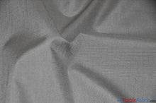 Load image into Gallery viewer, Polyester Cotton Broadcloth Fabric | 60&quot; Wide | Solid Colors | Continuous Yards | Multiple Colors | Fabric mytextilefabric Yards Grey 
