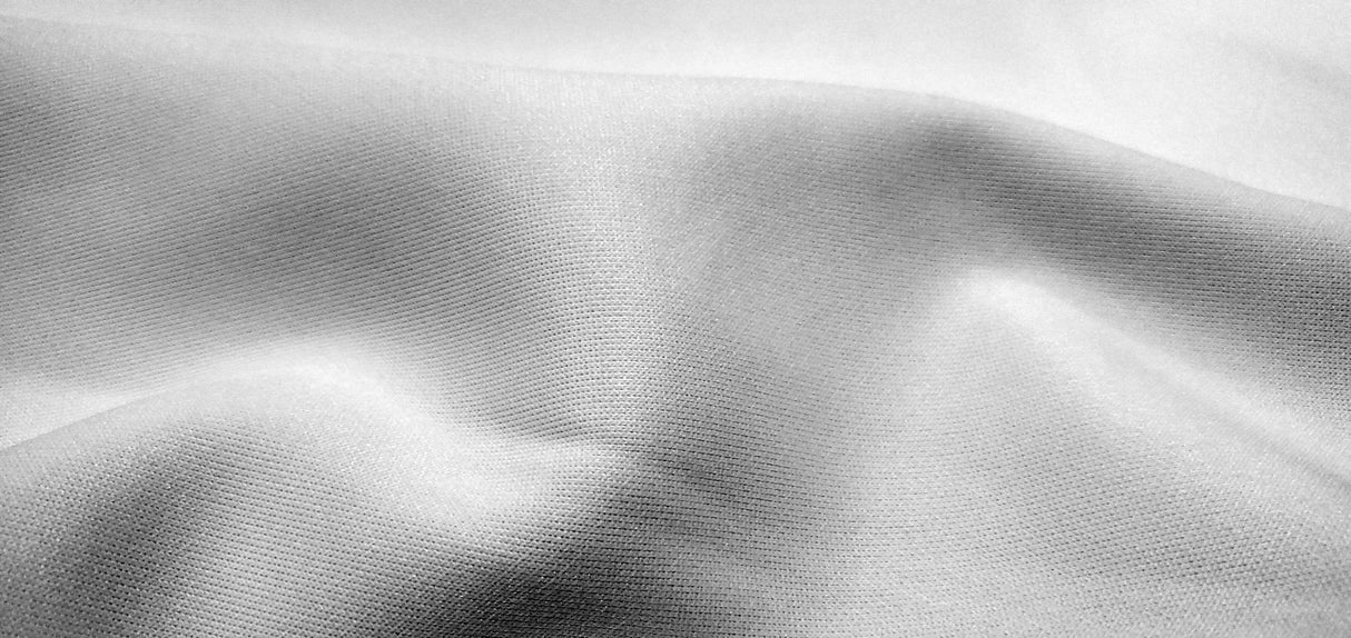 Techno Scuba | Double Knit Techno | 240 GSM | 60" Wide | 95/5% Poly Spandex | Sublimation White | My Textile Fabric