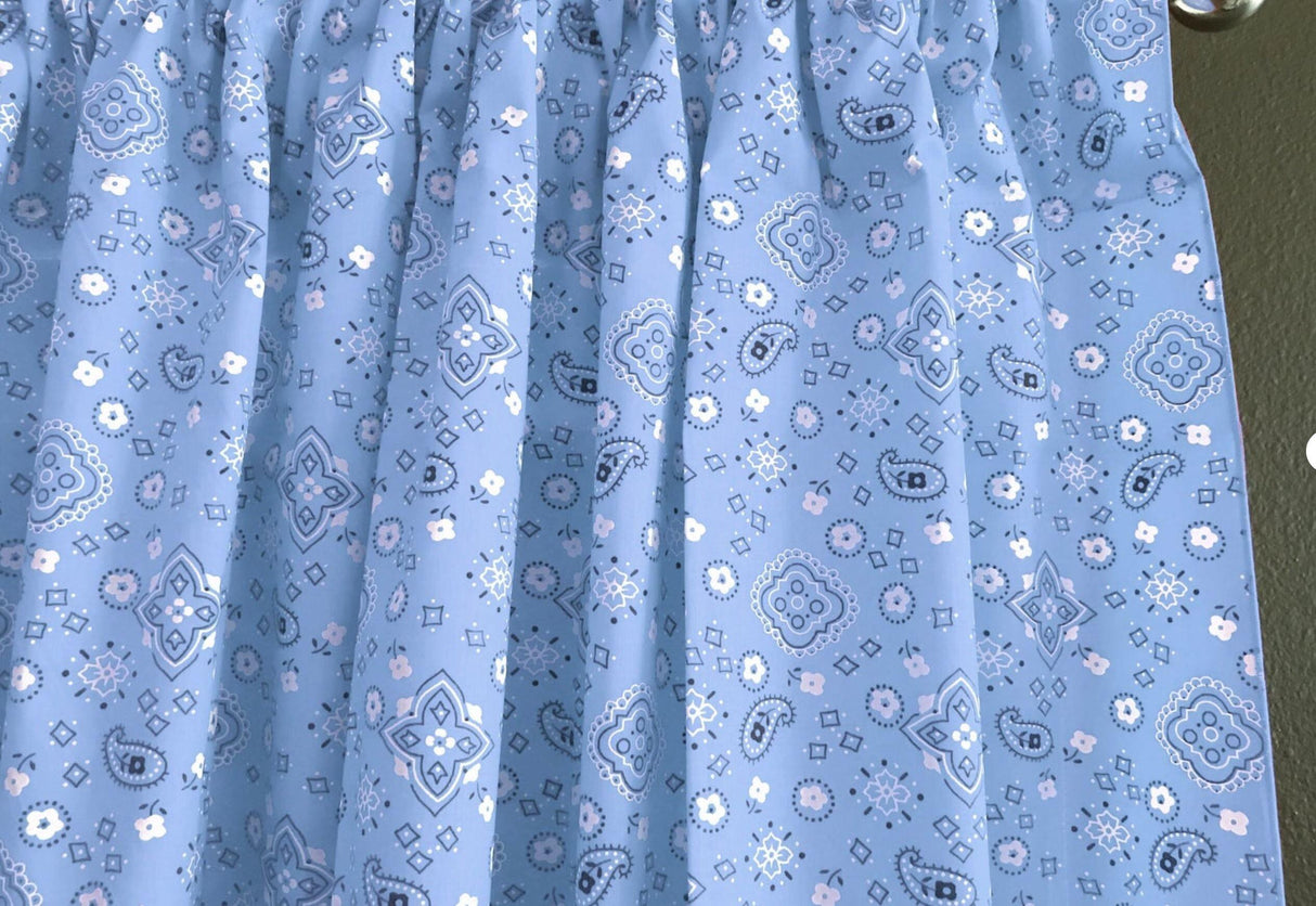 Bandana Cotton Print | Bandanna Fabric | 58/60" Wide | Multiple Colors | Fabric mytextilefabric