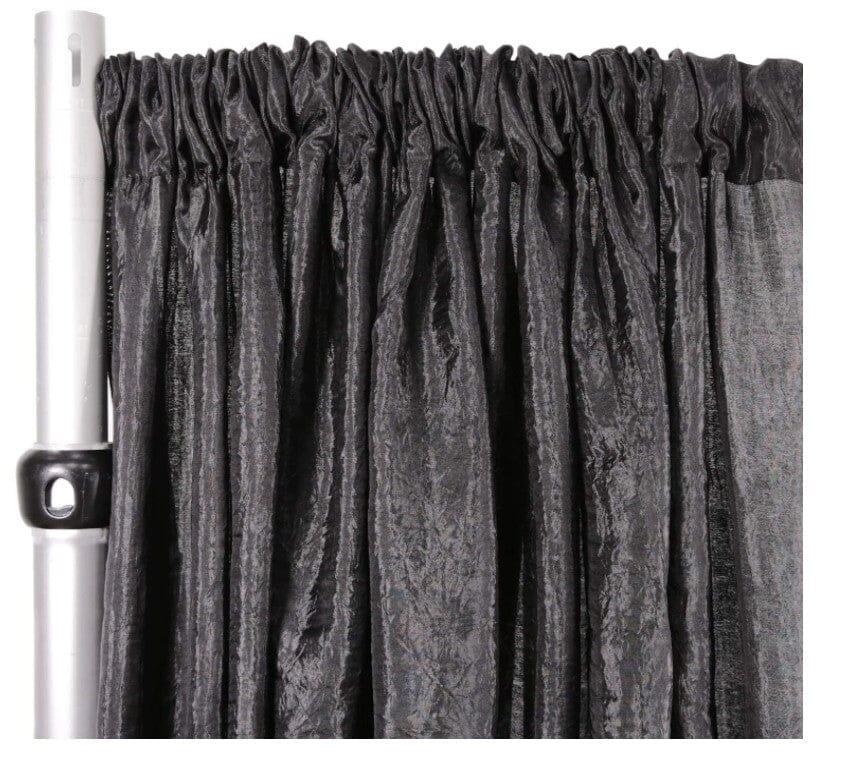 IFR Dull Crush Satin for Drapery | Extra Wide Tergalet Fabric | 108" Wide | Multiple Colors | Fabric mytextilefabric