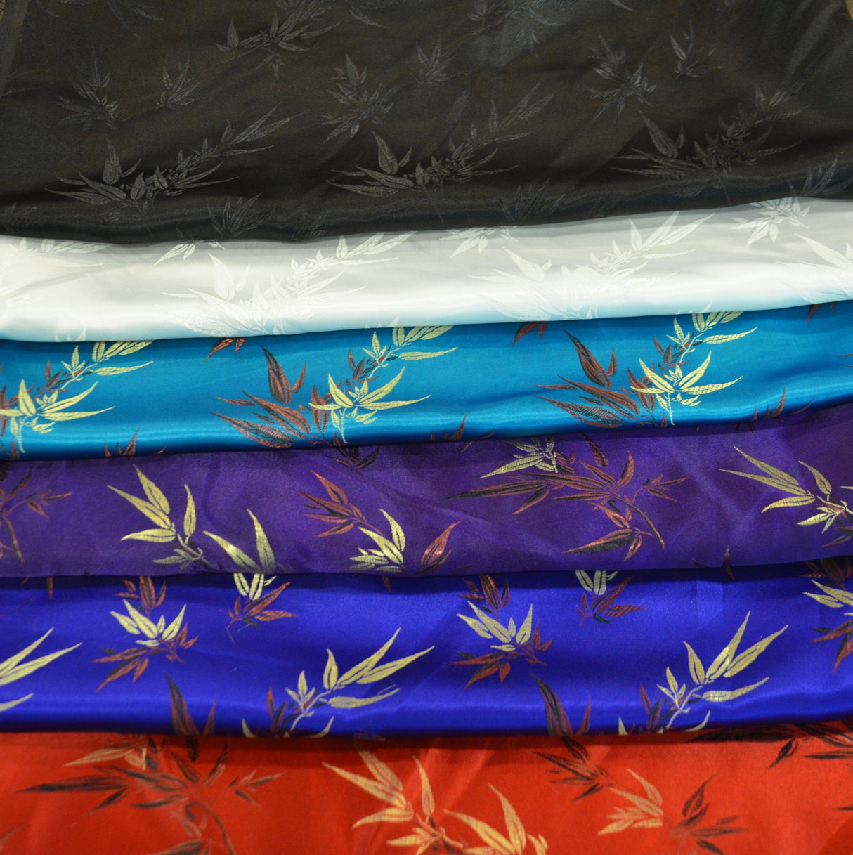 Oriental Bamboo Brocade | Chinese Bamboo Brocade | 45" Wide | Chinese Brocade Fabric | Fabric mytextilefabric